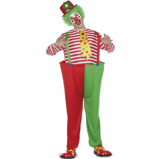 Disfracesjarana Disfraz De Payaso Divertido Para Hombre 1 Disfracesjarana Disfraz De Payaso Divertido Para Hombre