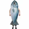 Disfracesjarana Disfraz De Pez Azul Para Hombre