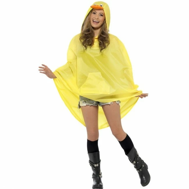 Disfracesjarana Disfraz De Patito Poncho Impermeable 1 Disfracesjarana Disfraz De Patito Poncho Impermeable