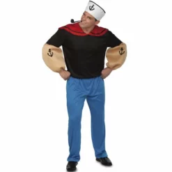 Disfracesjarana Disfraz De Popeye El Marino Para Hombre