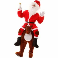 Disfracesjarana Disfraz De Reno Papá Noel A Hombros