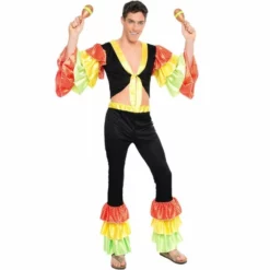 Disfracesjarana Disfraz De Rumbero Salsa Para Hombre