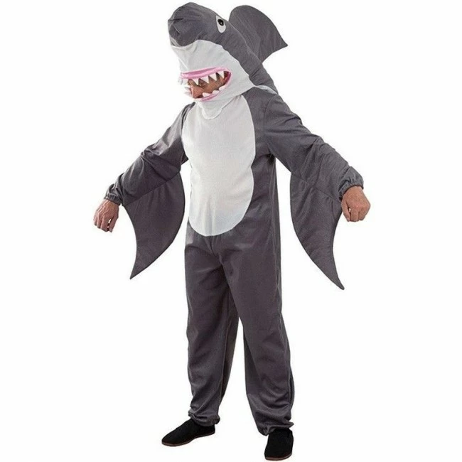 Disfracesjarana Disfraz De Tiburón Lujo 1 Disfracesjarana Disfraz De Tiburón Lujo