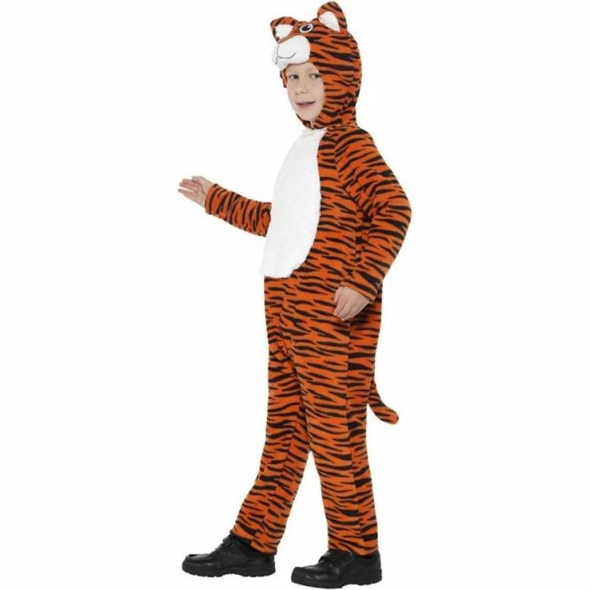 Disfracesjarana Disfraz De Tigre Naranja Y Negro Para Niño 2 Disfracesjarana Disfraz De Tigre Naranja Y Negro Para Niño - Imagen 2