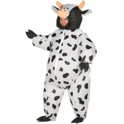 Disfracesjarana Disfraz De Vaca Hinchable Adulto