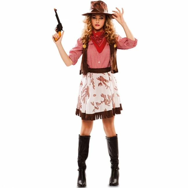Disfracesjarana Disfraz De Vaquera Lejano Oeste 1 Disfracesjarana Disfraz De Vaquera Lejano Oeste