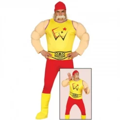 Disfracesjarana Disfraz De Hulk Hogan Adulto