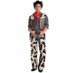 Disfracesjarana Disfraz De Vaquero Salvaje Oeste Para Hombre