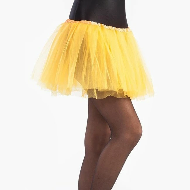 Disfracesjarana Falda Tutú Amarillo Niña 1 Disfracesjarana Falda Tutú Amarillo Niña