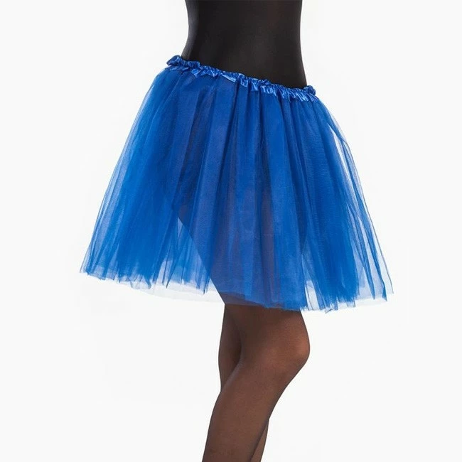 Disfracesjarana Falda Tutú Azul Mujer 1 Disfracesjarana Falda Tutú Azul Mujer