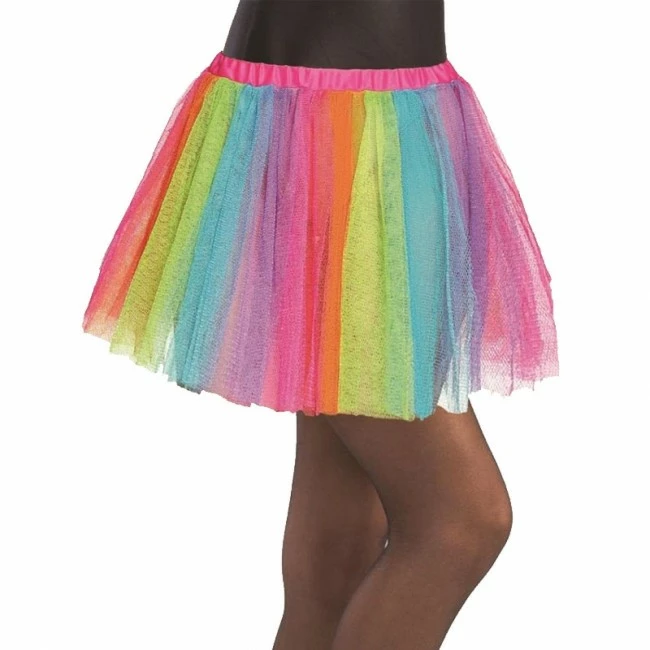 Disfracesjarana Falda Tutú Multicolor Niña 1 Disfracesjarana Falda Tutú Multicolor Niña