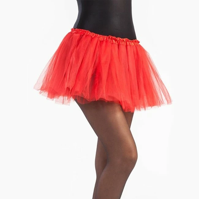 Disfracesjarana Falda Tutú Rojo Niña 1 Disfracesjarana Falda Tutú Rojo Niña