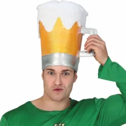 Disfracesjarana Gorro Con Jarra De Cerveza