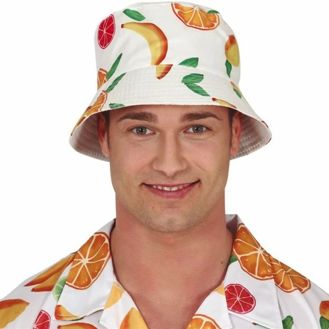 Disfracesjarana Gorro Hawaiano Con Frutas 1 Disfracesjarana Gorro Hawaiano Con Frutas