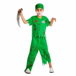 Disfracesjarana Disfraz De Cirujano Niño Zombie