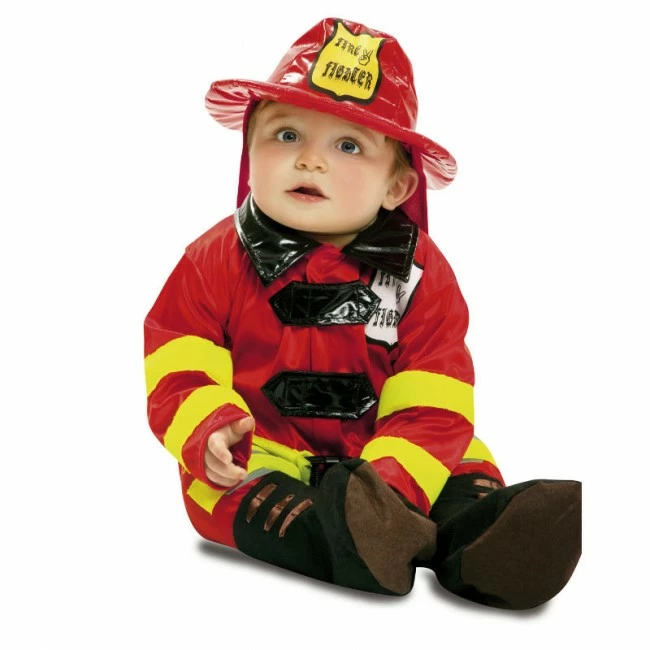 Disfracesjarana Disfraz De Bebé Bombero 1 Disfracesjarana Disfraz De Bebé Bombero