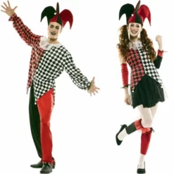 Disfracesjarana Pareja Arlequines Venecianos