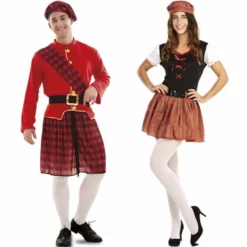 Disfracesjarana Pareja Escoceses Adulto