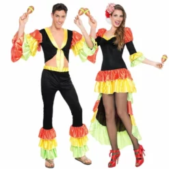 Disfracesjarana Pareja Rumberos Maracas