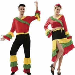 Disfracesjarana Pareja Rumberos Tropicales