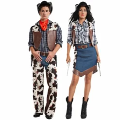 Disfracesjarana Pareja Vaqueros Salvaje Oeste