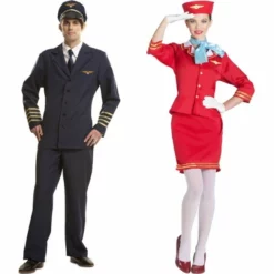 Disfracesjarana Pareja Pilotos Aviación