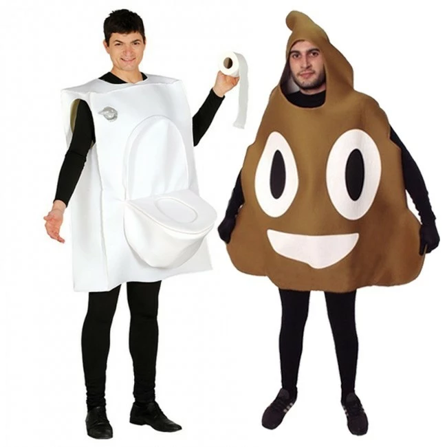Disfracesjarana Pareja Retrete Y Caca 1 Disfracesjarana Pareja Retrete Y Caca