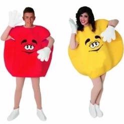 Disfracesjarana Pareja Caramelos Dulces Adulto