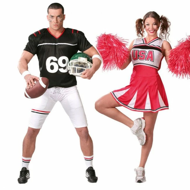 Disfracesjarana Pareja Fútbol Americano 1 Disfracesjarana Pareja Fútbol Americano