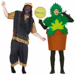 Disfracesjarana Pareja Rastafaris