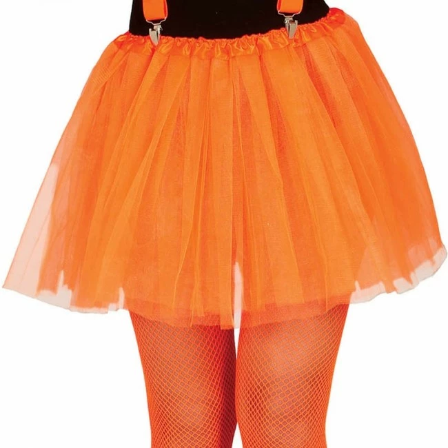 Disfracesjarana Tutú Naranja Barato Mujer 1 Disfracesjarana Tutú Naranja Barato Mujer