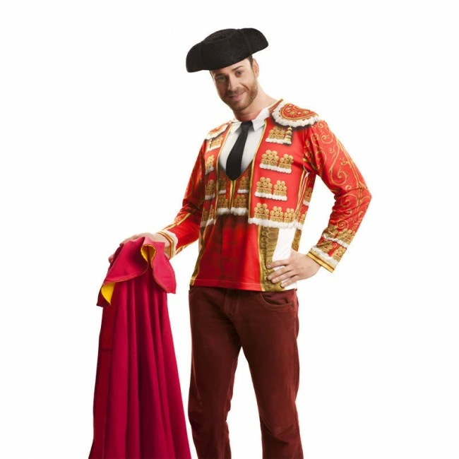 Disfracesjarana Disfraz Camiseta Torero 2 Disfracesjarana Disfraz Camiseta Torero - Imagen 2